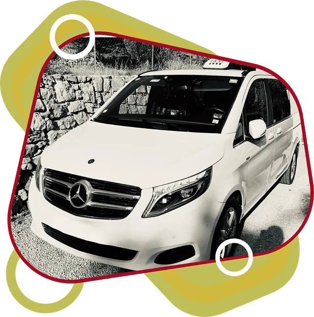 taxi blanc